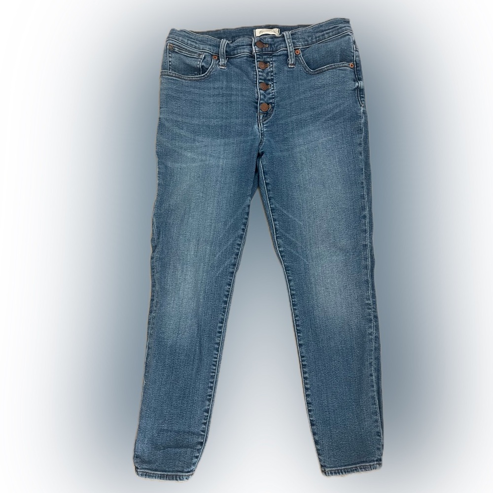 Madewell Classic Button Fly Blue Women's Jeans Size 30